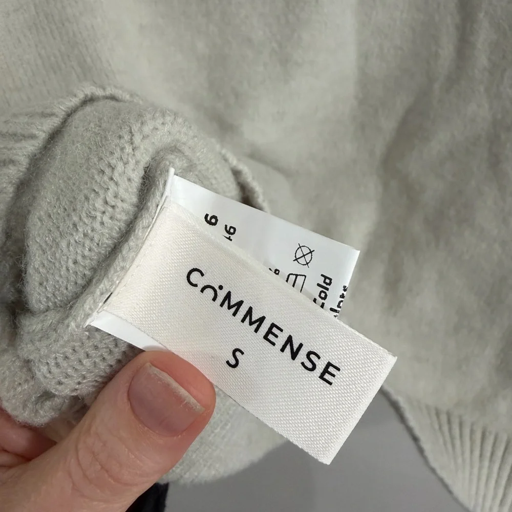 Commense Cream Knit Sweater - Picture 8 of 8
